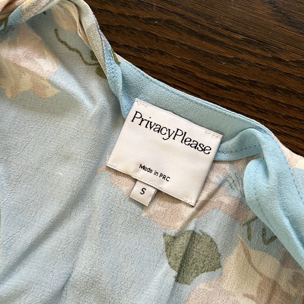 Privacy Please Floral Wrap Dress - Picture 4 of 6